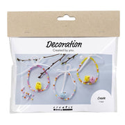 Mini DIY kit Dekoration, asst Farver