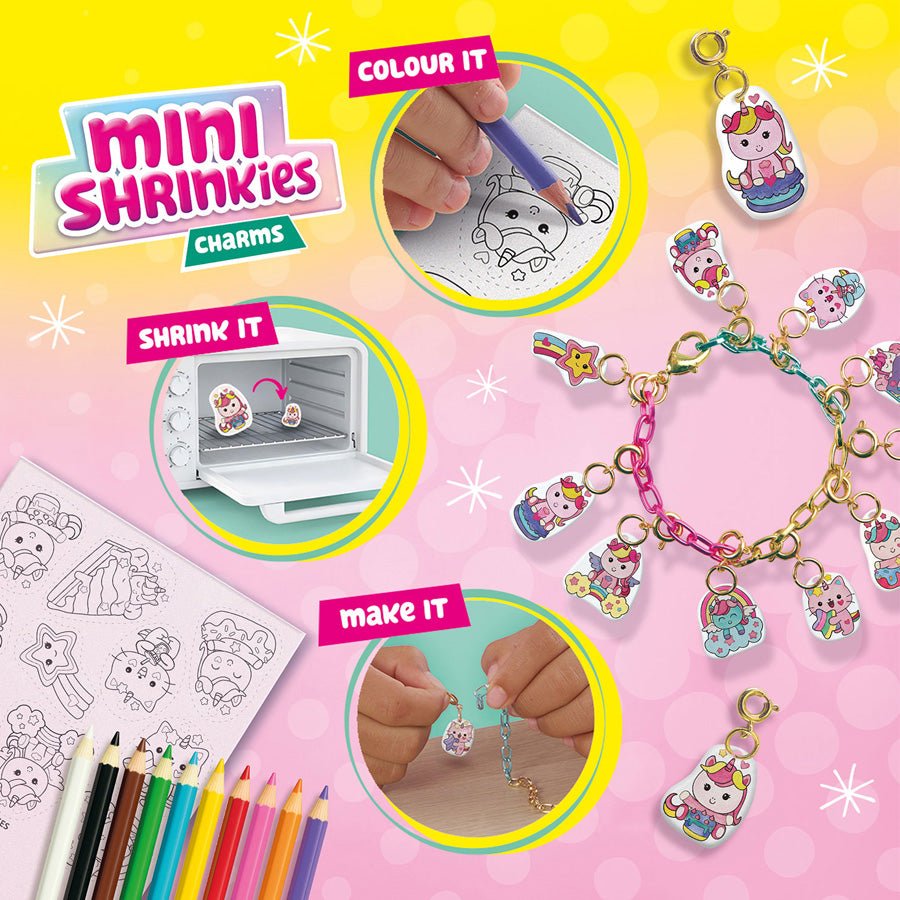 Mini Shrinkies Krympeplast med Søde Enhjørninger