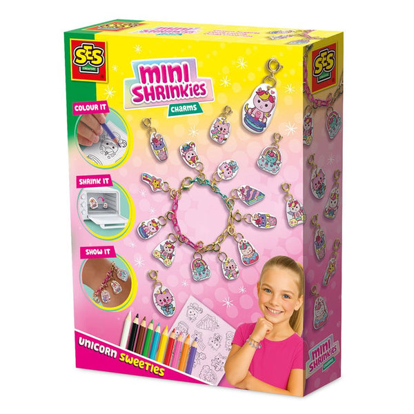 Mini Shrinkies Krympeplast med Søde Enhjørninger