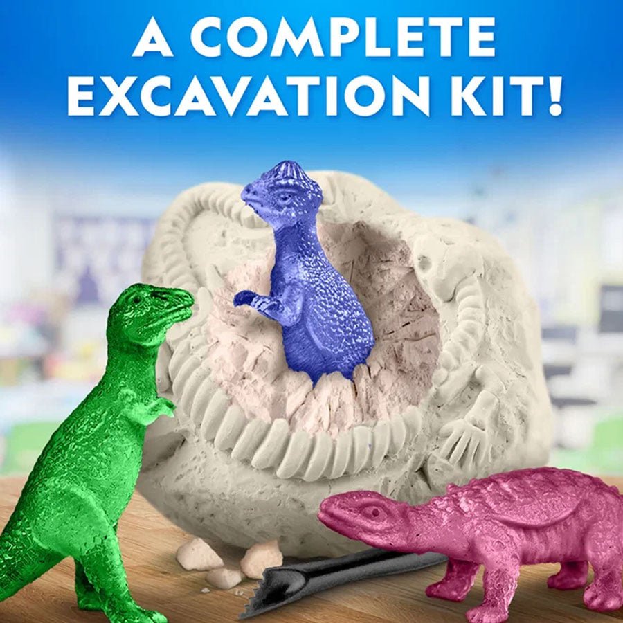 Mini Udgravningskit med Dinosaur