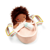 Stoffpuppe Misha Baby mit Tragetasche (21 cm)