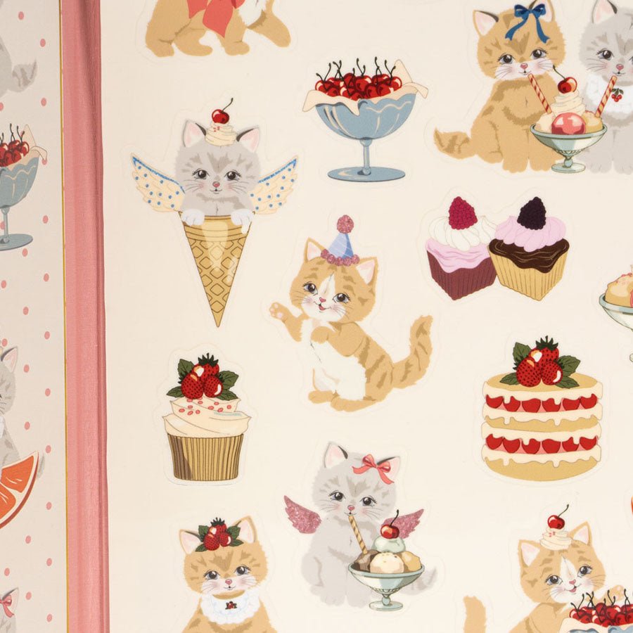 Mit Stickers Univers med Kitty Friends