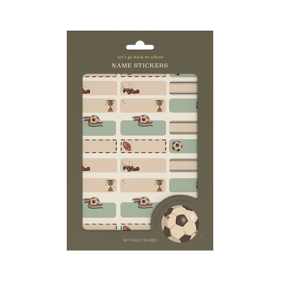 Navne Stickers i Kick It (60 stk)
