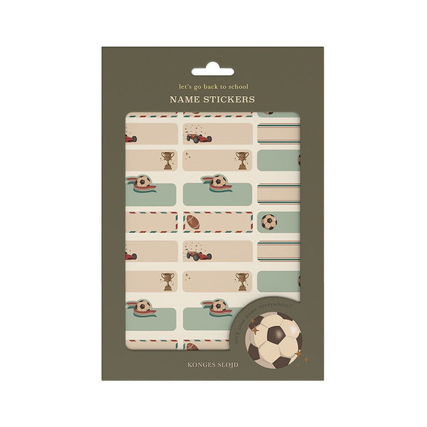Navne Stickers i Kick It (60 stk)