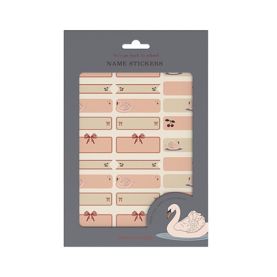 Navne Stickers i Swan (60 stk)