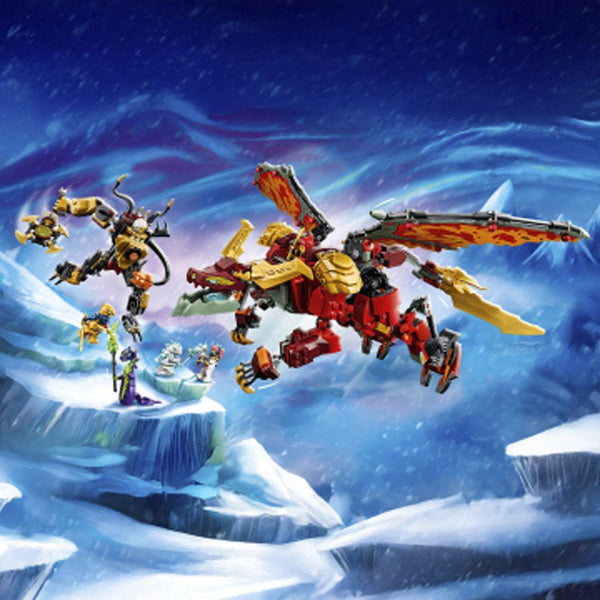 Ninjago: Wyldfyres Forvandlingsdrage - mech