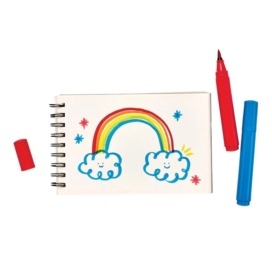 OOLY - Jumbo Penseltusser 10 Stk, Afvaskelige - Big Bright Brush