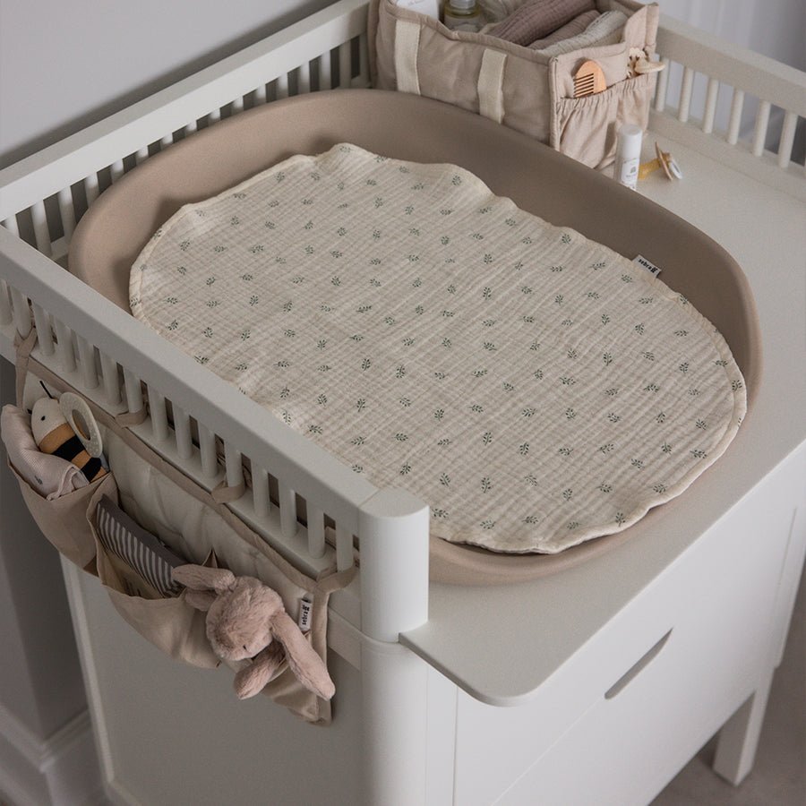 Opbevaringsophæng med 3 Lommer i Morning Beige