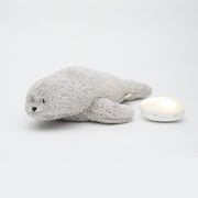 Organic Humming Sæl med Lampe i Gray