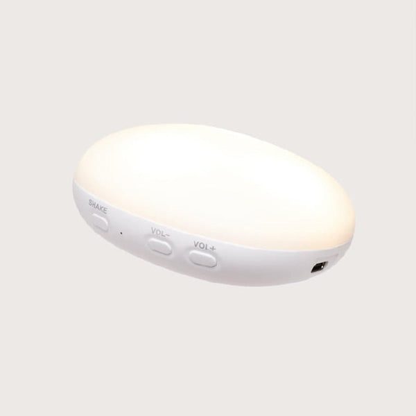 Organic Humming Sæl med Lampe i Gray