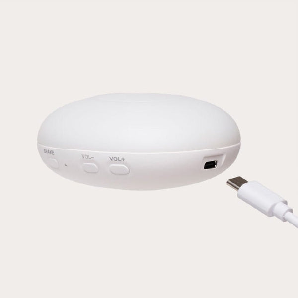 Organic Humming Sæl med Lampe i Gray