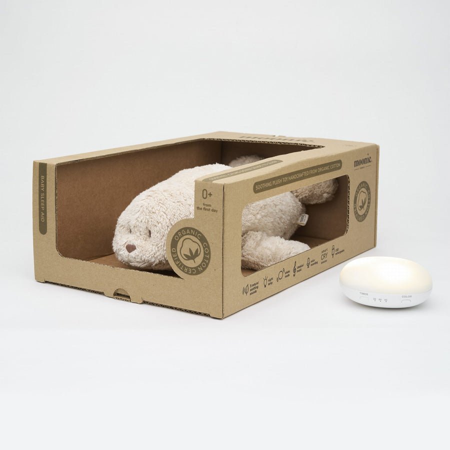 Organic Humming Sæl med Lampe i Sand