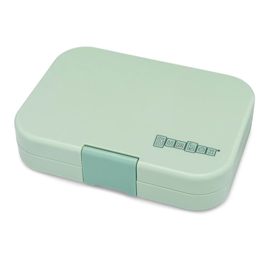 Panino Madkasse med 4 Rum i Sage Green/Jungle Tray