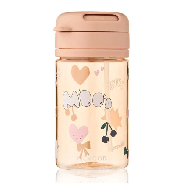 Pavia Tritan Kop med Sugerør i Mood/Pale Tuscany (500 ml)