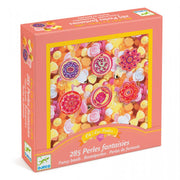 Plastperler med Blomster