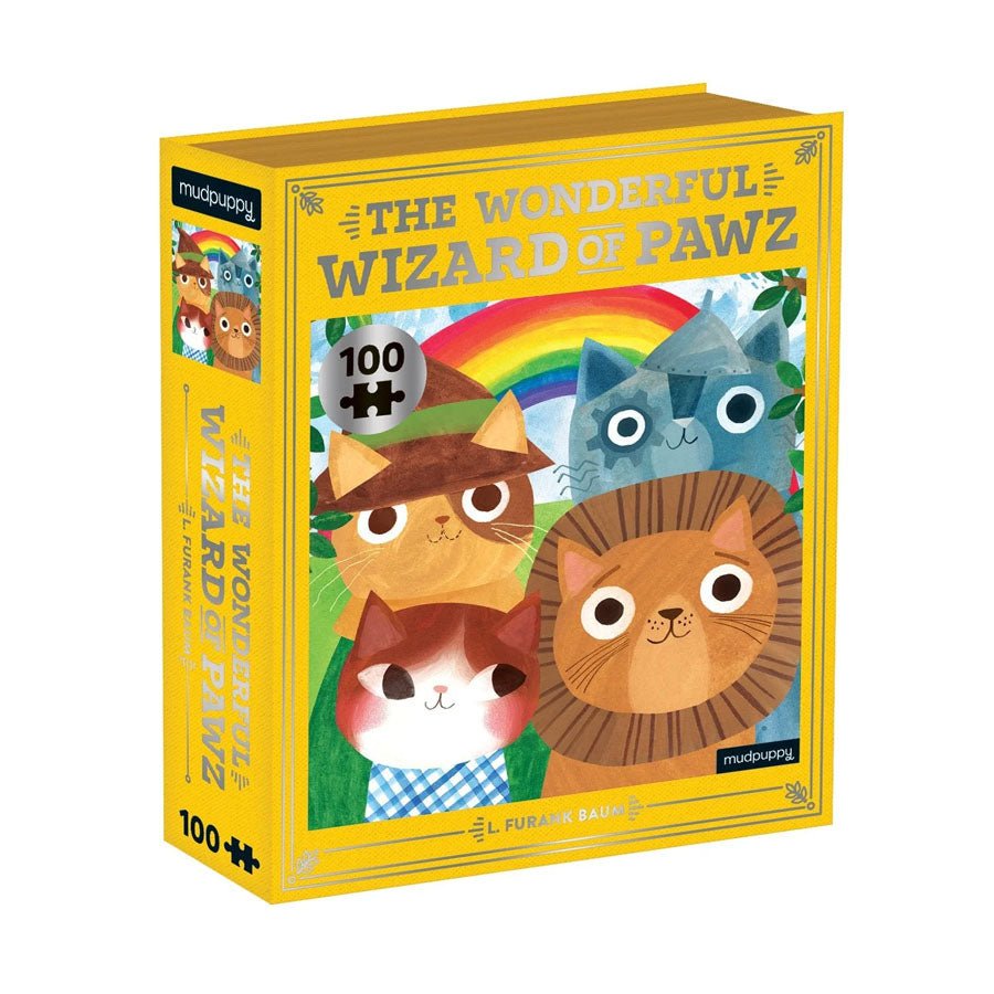 Puslespil, The Wonderful Wizard of Paws Bookish Cats (100 brikker)