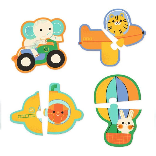 Puzzle Duo med Transport