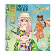 Safari Dress Me Up Stickersbog