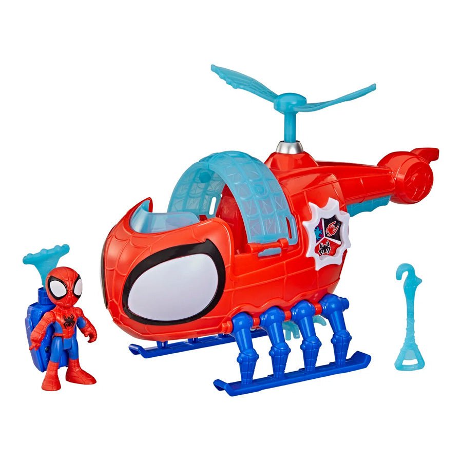 Helikopter med Spidey