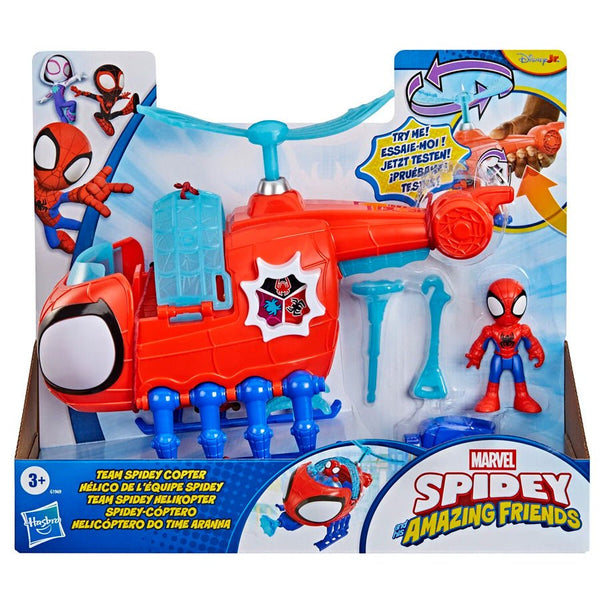 Helikopter med Spidey
