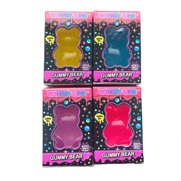 Squeeze Gummy Bear asst.