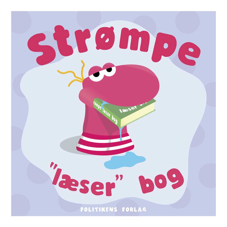 Strømpe ''Læser'' Bog