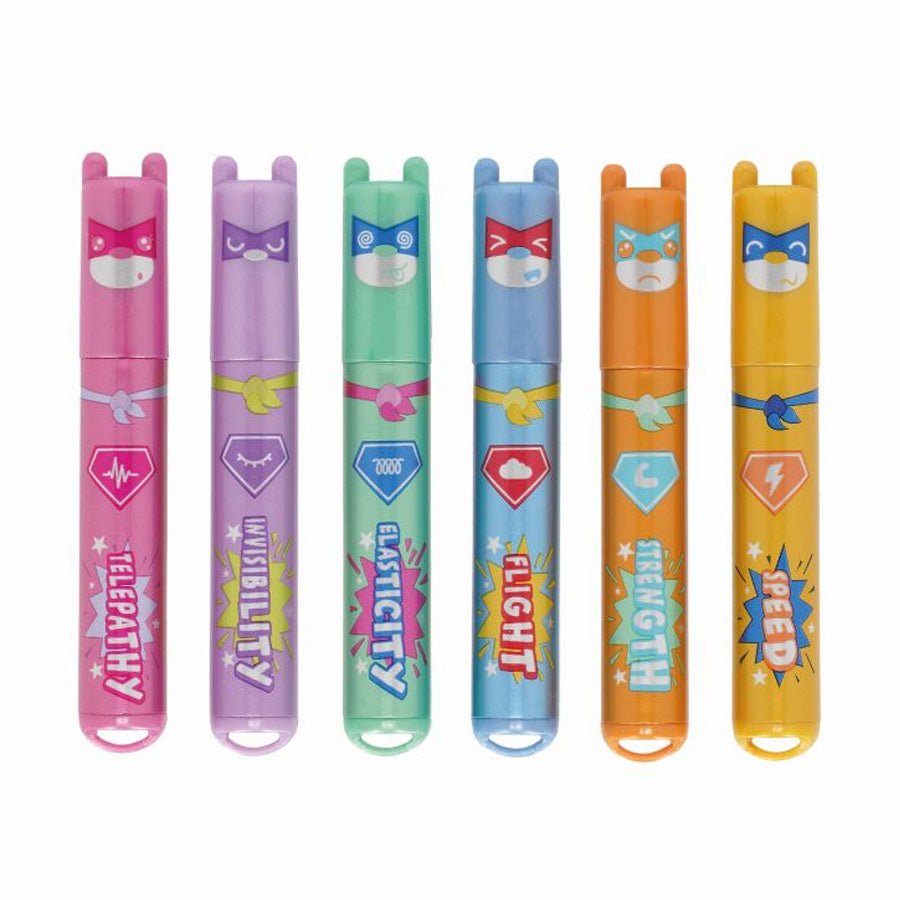 Teddys Superpower Highlighters i Metalfarver