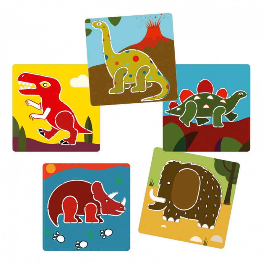 Tegneskabeloner med Dinosaurer