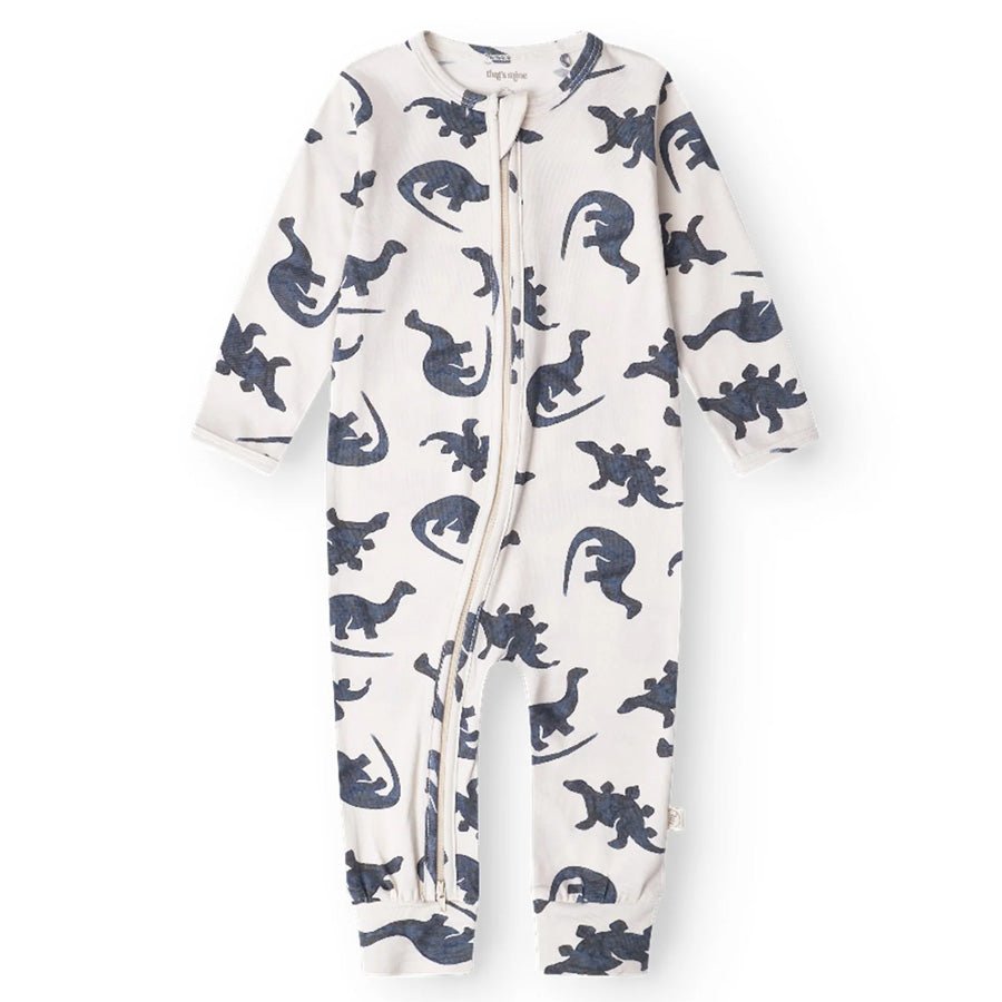 That's Mine Eliotte Onesie, Mono Dino