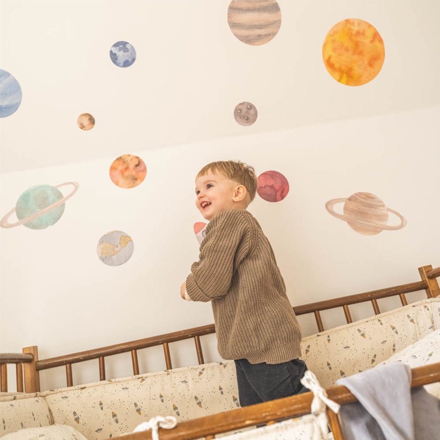 Thats Mine Wallsticker Sol Systemet, Multi