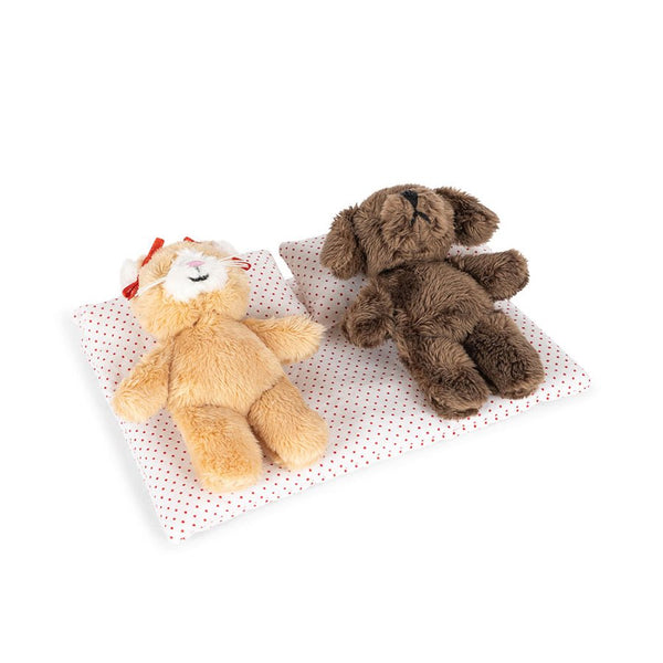 Tiny Teddy Bedste Venner i Green Stripe