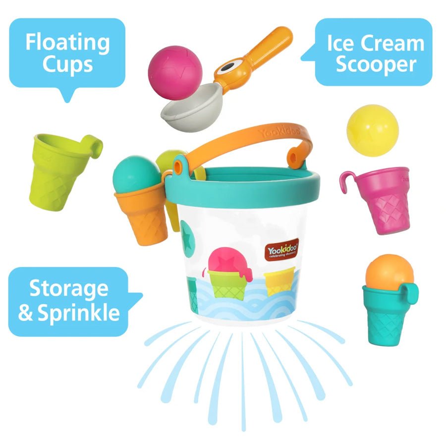 Scoop & Splash Spand - og Isvaffel Legesæt