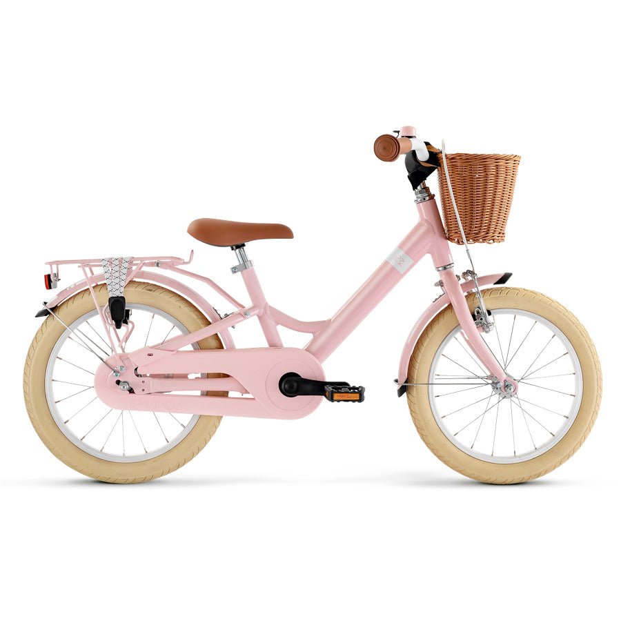 Youke Classic 16" Børnecykel, Retro Rose