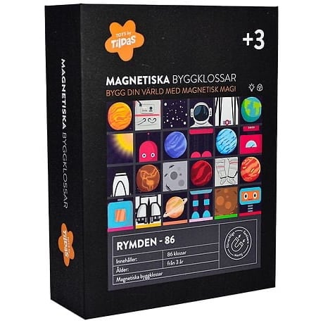 Magnetiske Byggeklodser Rummet