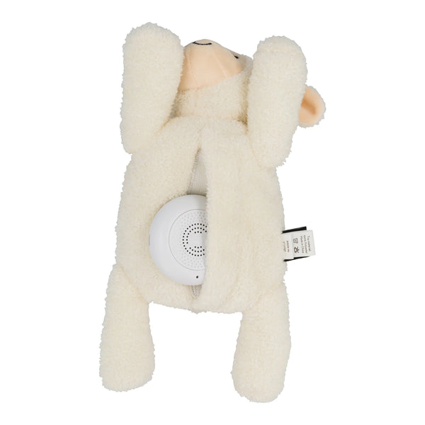 Rosie Genopladelig Hjertelydsbamse i Beige