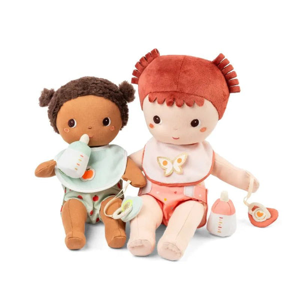 Accessories Sæt til Dukke i Pink (3 dele)