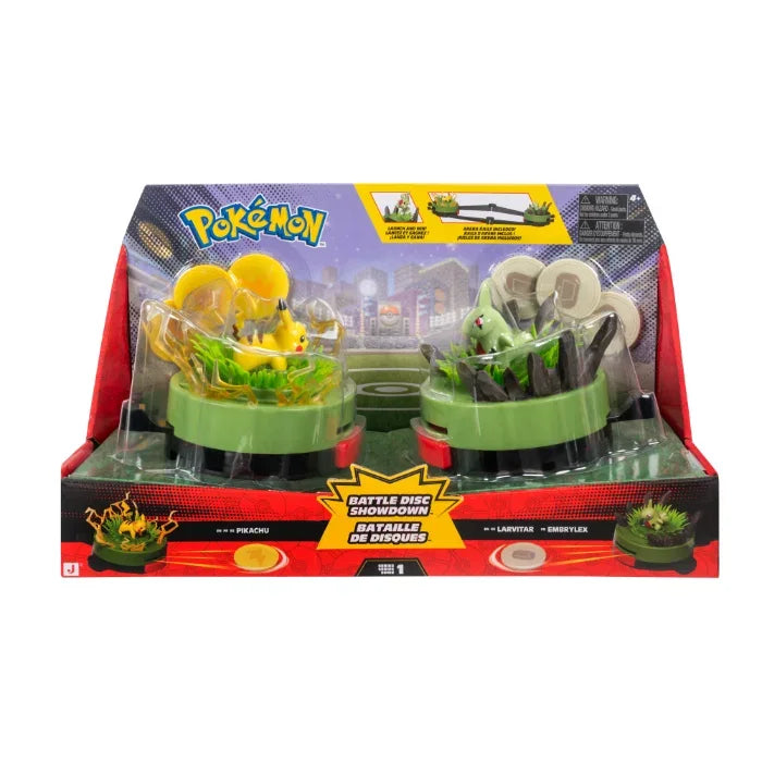 Battle Disc Pikachu VS Larvitar