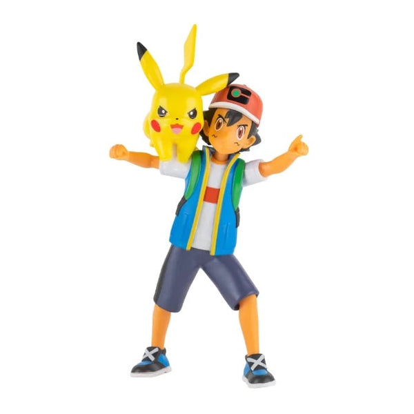 Battle Figurer Ash og Pikachu