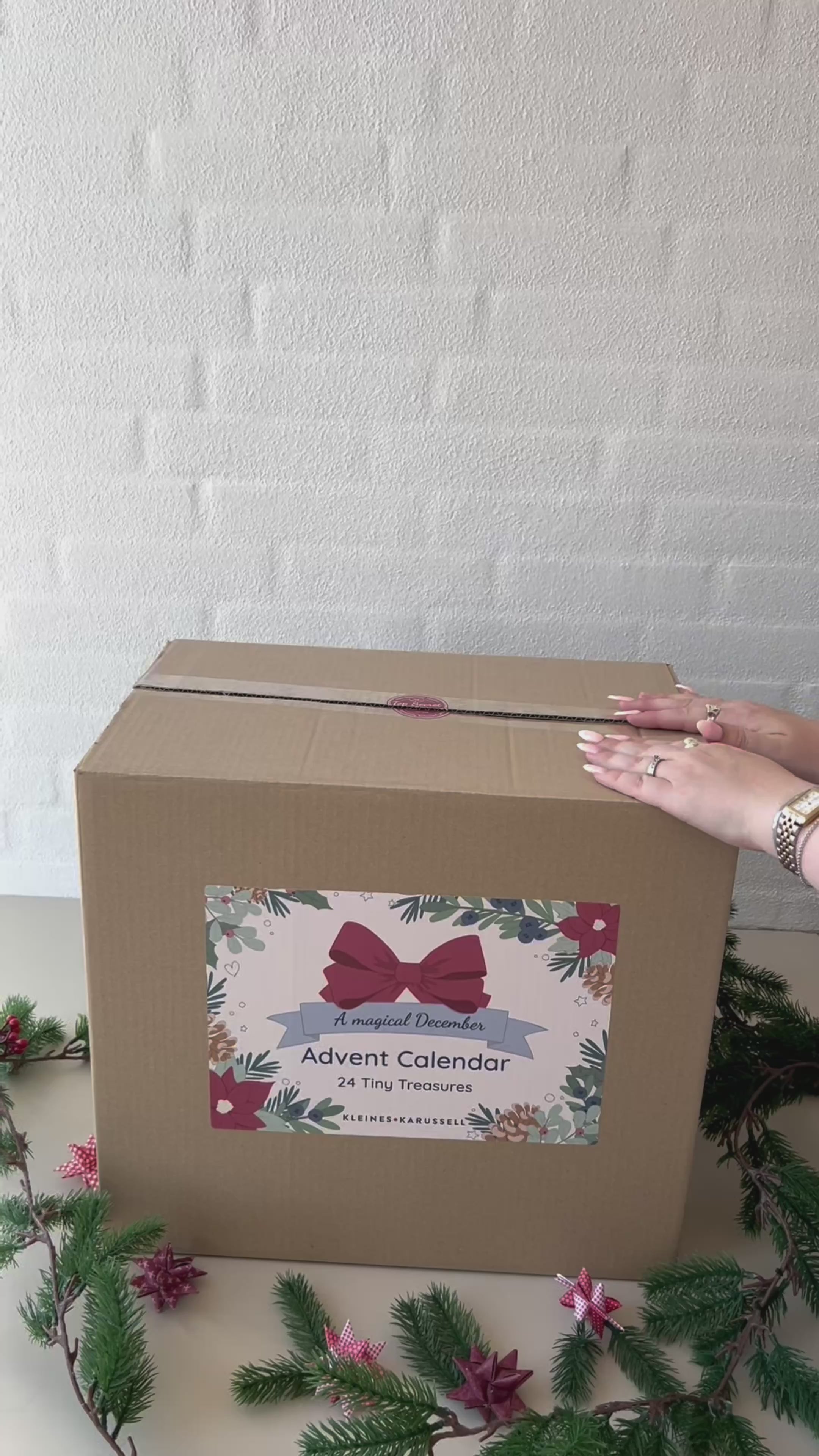 Video laden: Adventskalender-Inhalt 1-3 Jahre