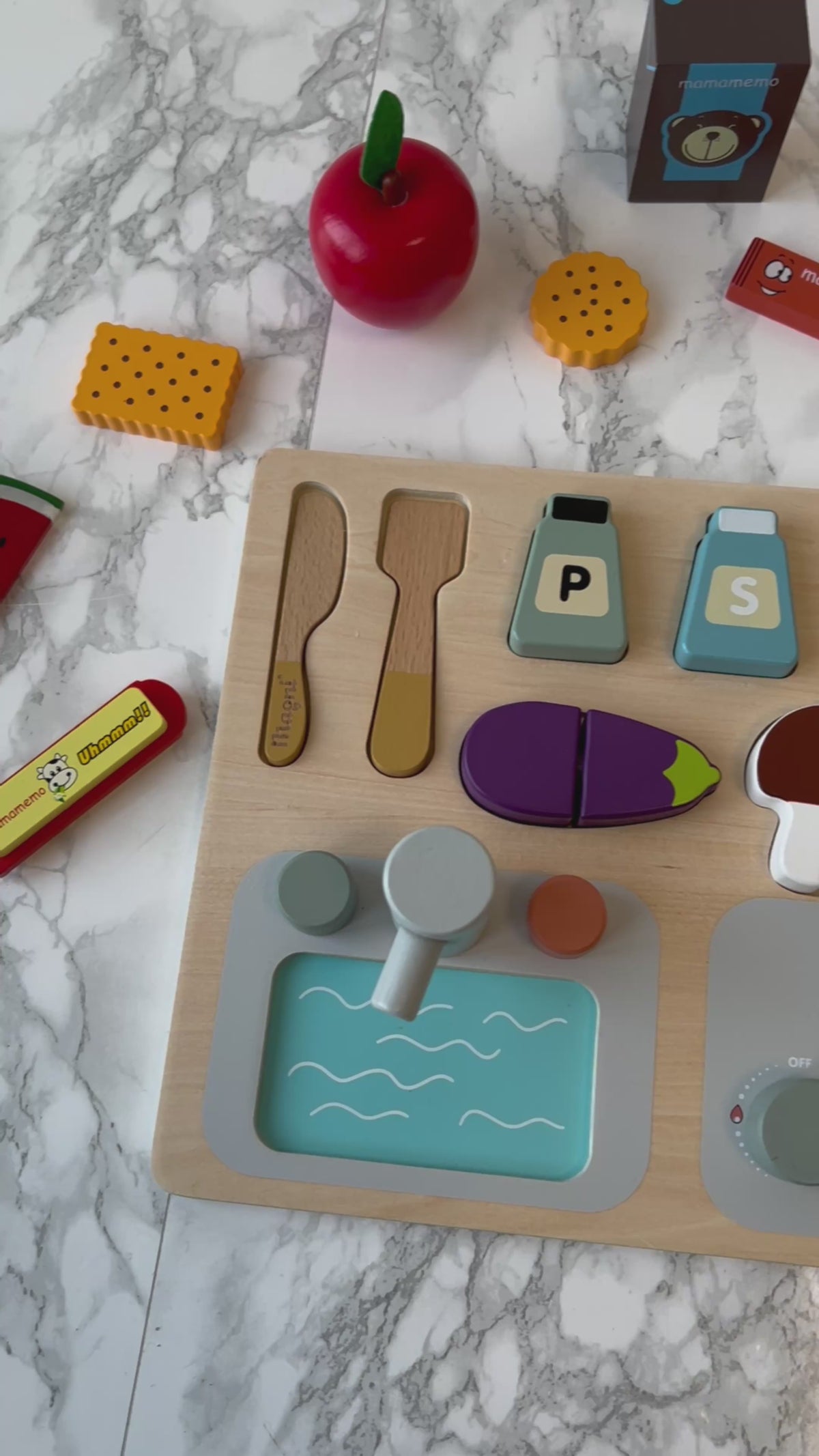 Video laden: Spielküchen-Puzzle