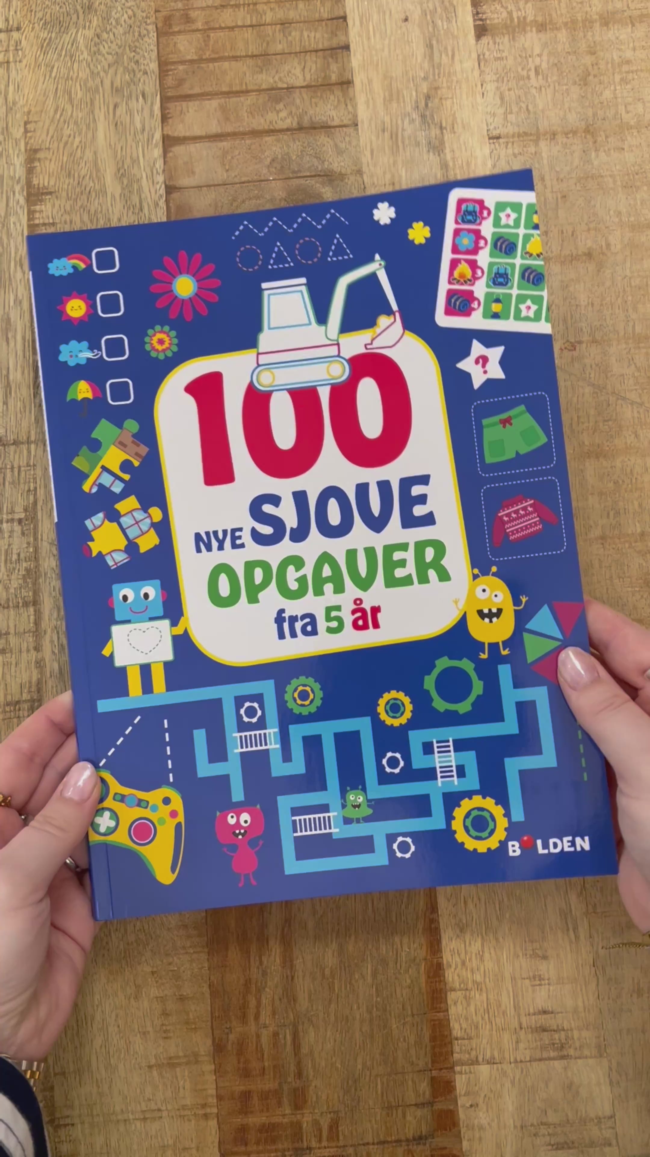 Video laden: 100 neue lustige Aufgaben - ab 5 Jahren (dänisch)