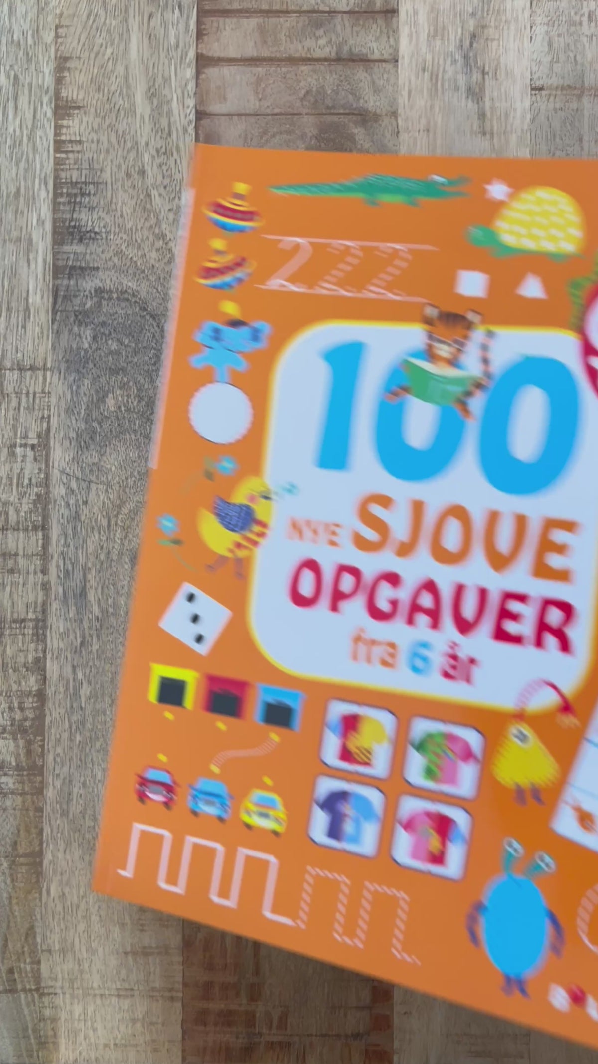 Video laden: 100 Neue lustige Aufgaben - Ab 6 Jahren (dänisch)