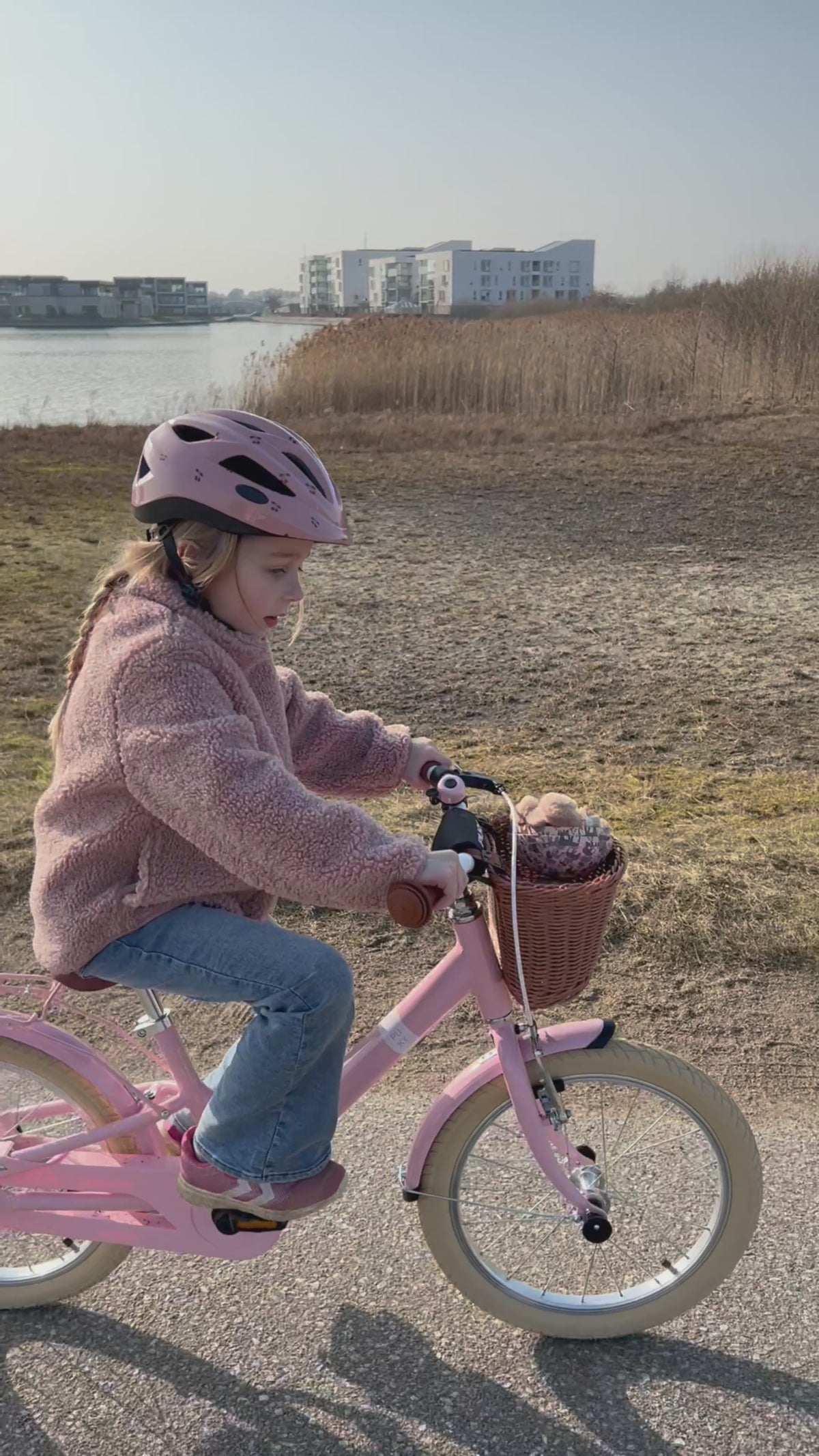 Video laden: Youke Classic 18" Kinderfahrrad Retro Rosa