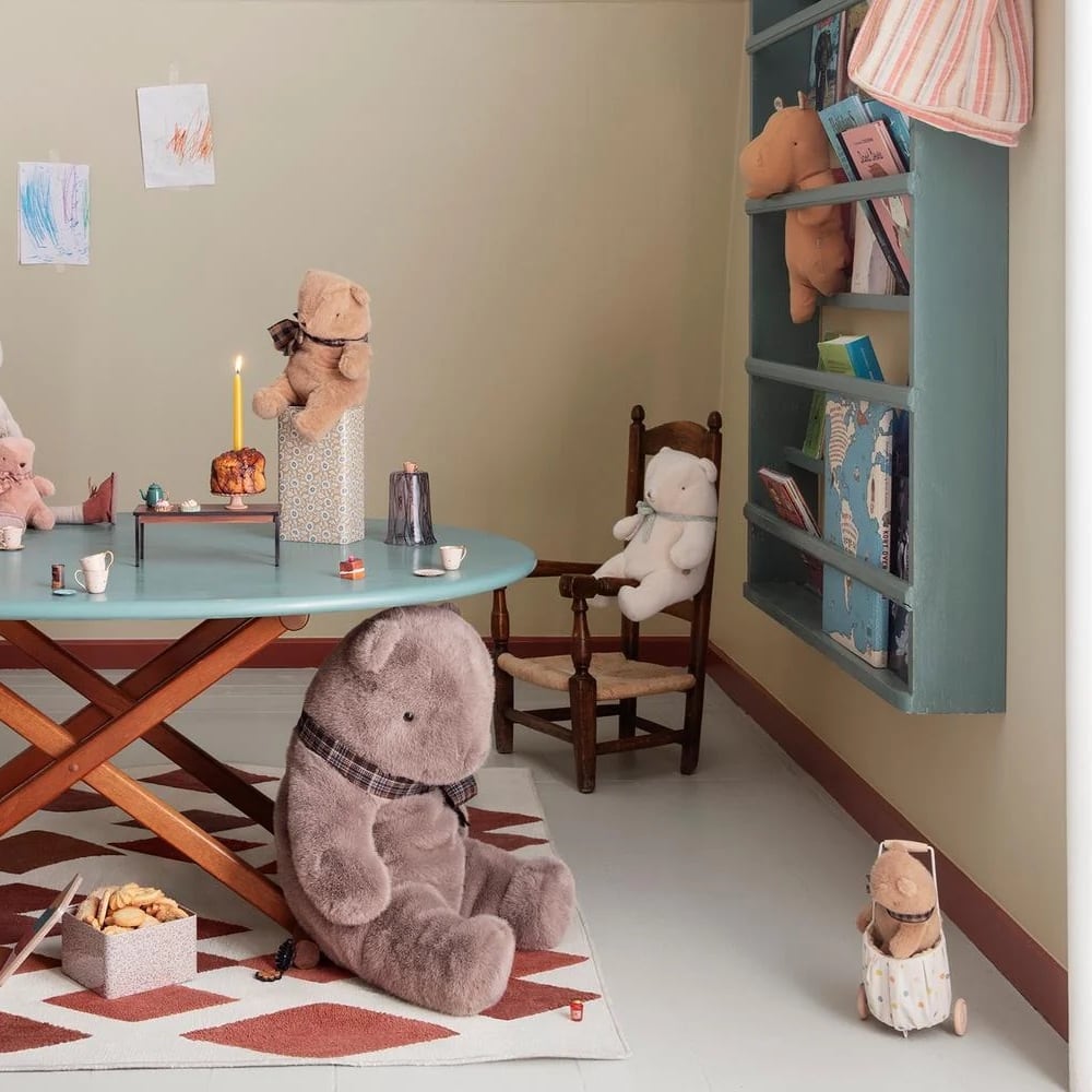 Teddy Plush Bamse I Vintage Rosa (Mini)