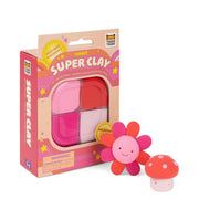 Super Clay i Sunset Pink/Rød